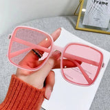 Oversized Rectangle Sunglasses - GoShopsy